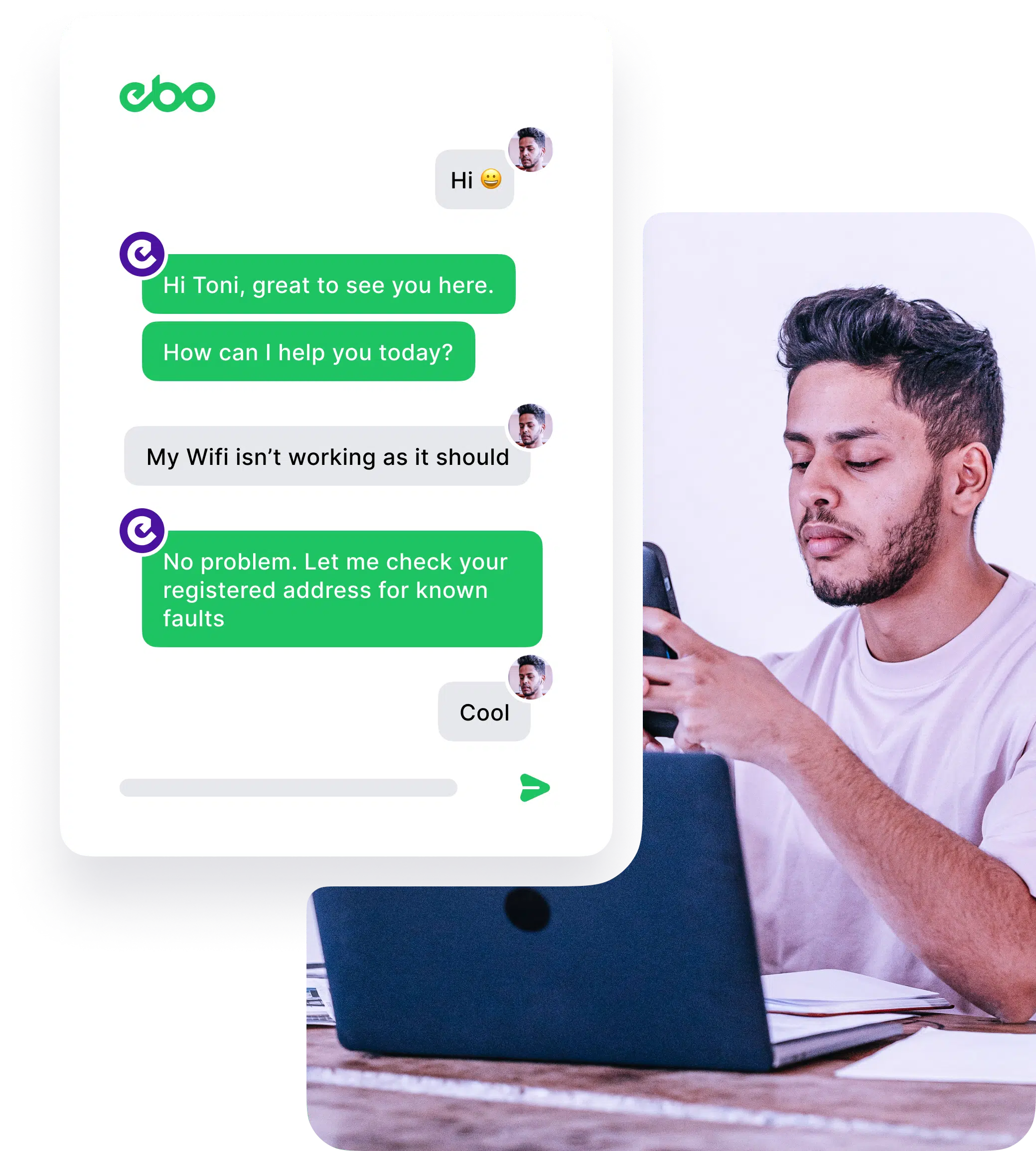Group 1781-4 customer engagement automation with AI in telco | EBO
