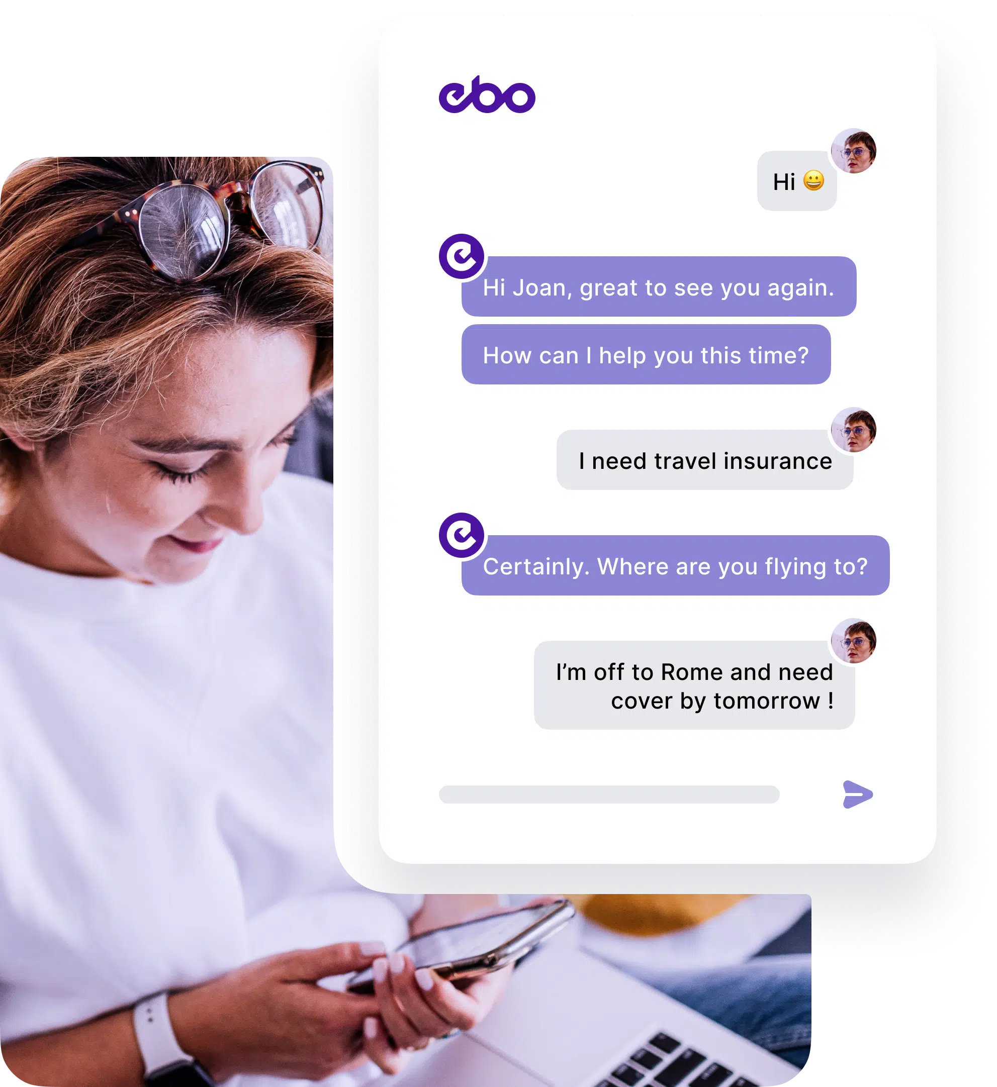 Group 1781-5 Automate insurance customer journeys with AI In insurance | EBO