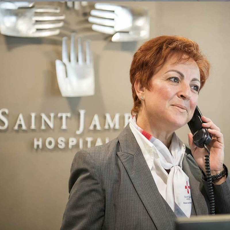 Artificial intelligence in healthcare | Virtual Assistant for Saint James Hospital