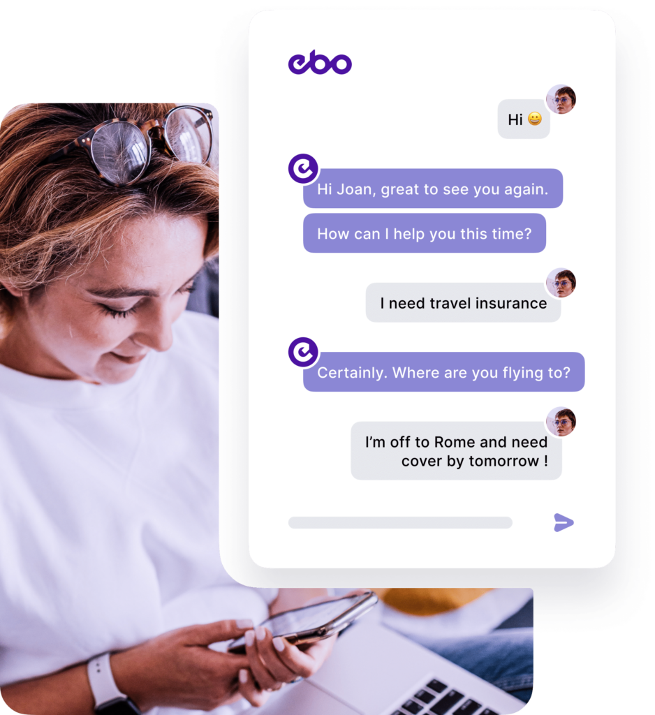 Group 1781-5 Automate insurance customer journeys with AI In insurance | EBO
