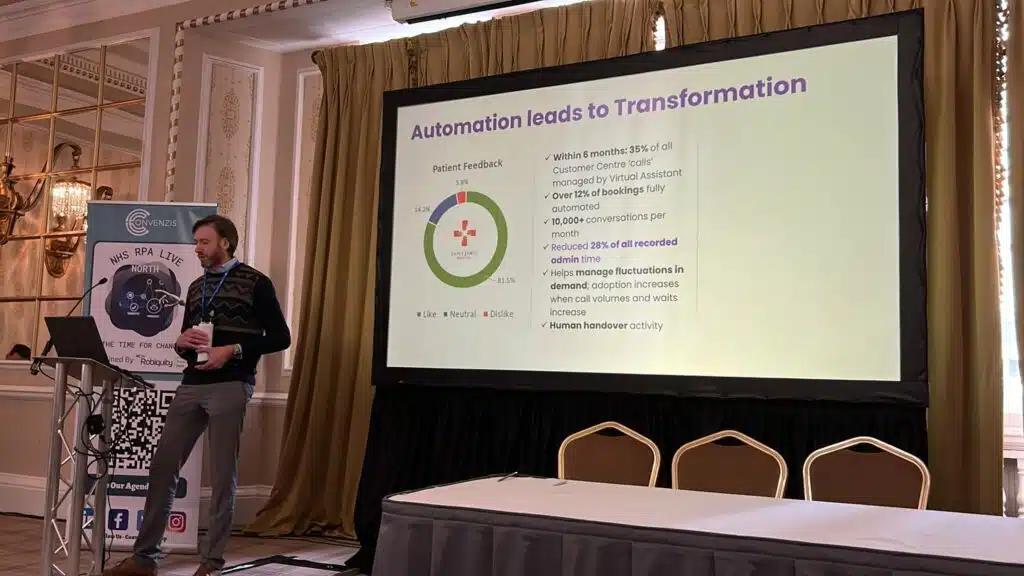 Using RPA and AI for the NHS