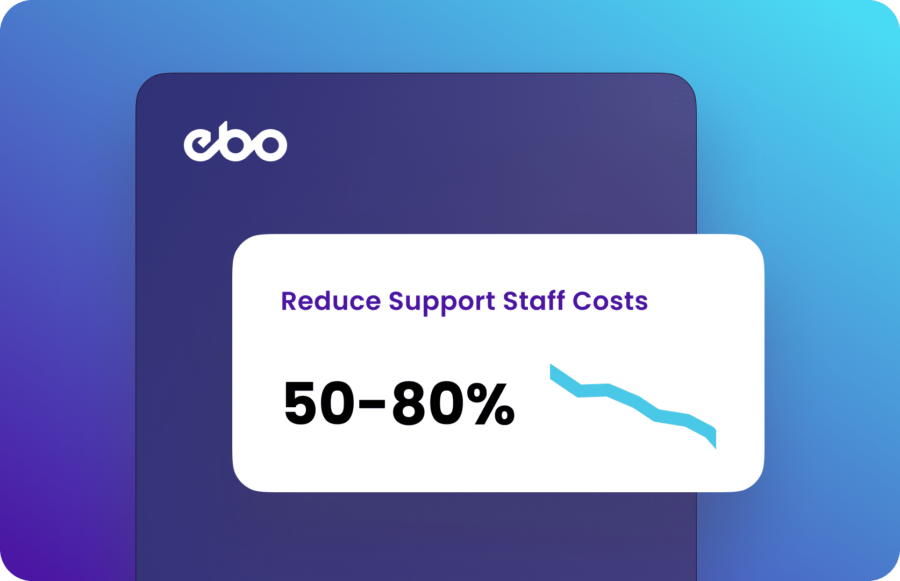 Frame 1 end to end appointment handling with EBO's Virtual assistant | AI in healthcare