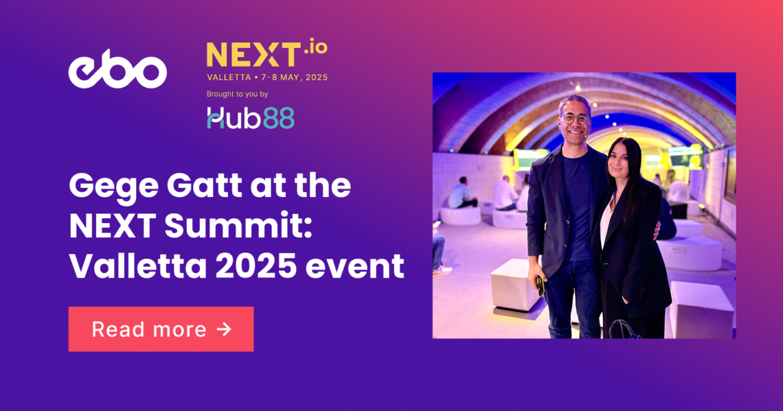 Gege Gatt at the NEXT Summit: Valletta 2025 event