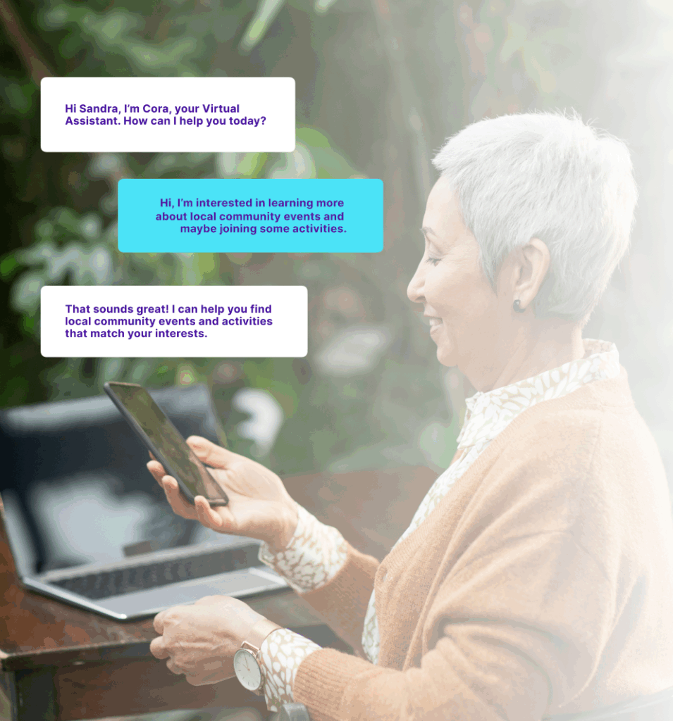 EBO virtual assistant convo