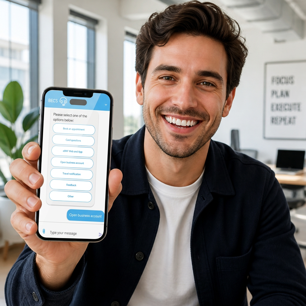 happy-user-with-mockup iphone-mockup-virtaul-assistant