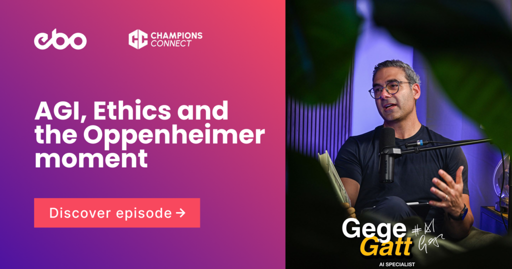 Dr. Gege Gatt at Champions Connect podcast Dr. Gege Gatt at Champions Connect podcast